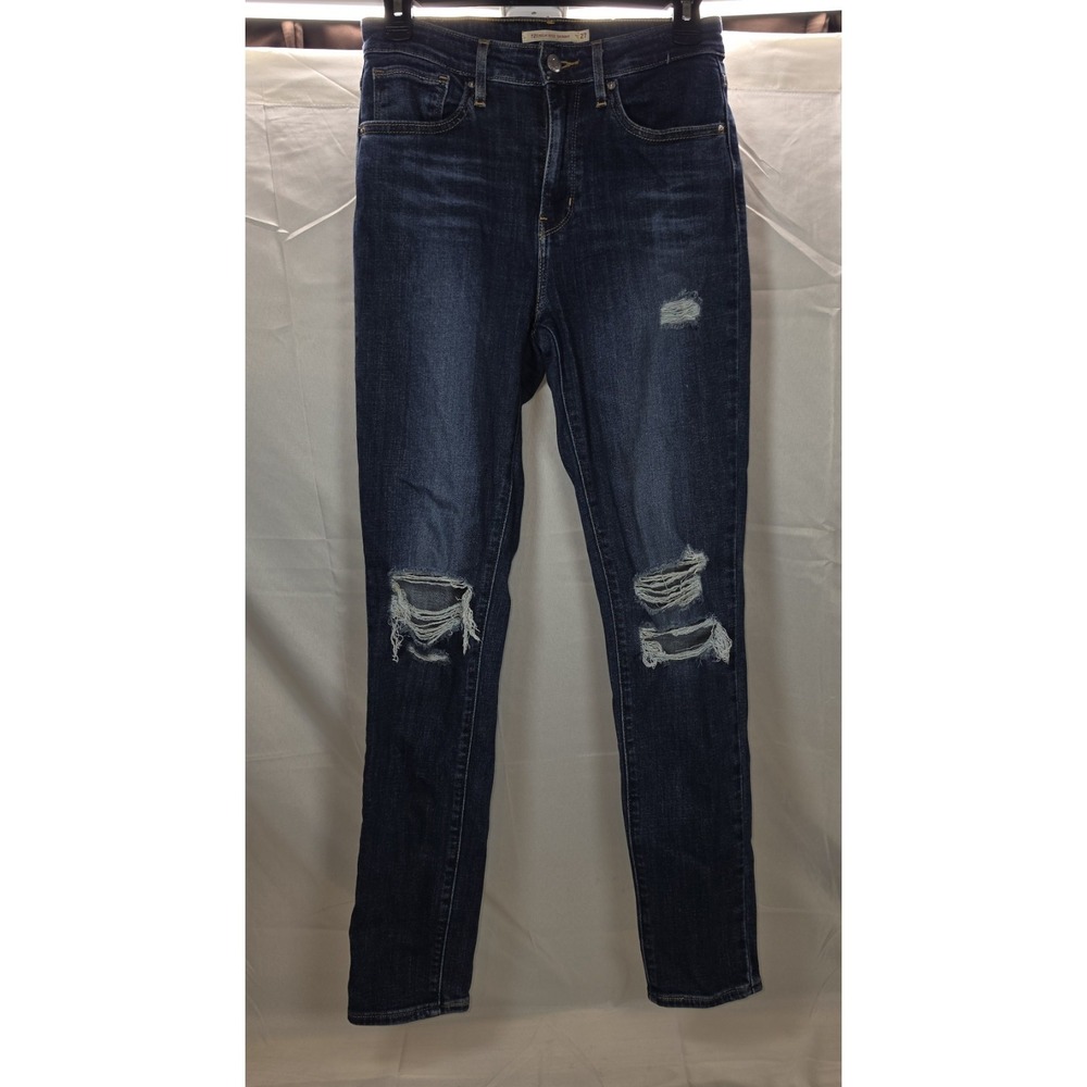 🔥‎ Levis 721 - Size 27 X30 High Rise Skinny Jeans, Distressed High-waisted 🔥